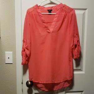 Pink blouse